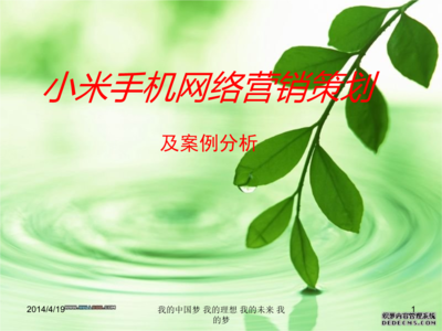 2014小米手機網(wǎng)絡營銷策劃及案例分析.ppt-PPT模板-文檔投稿賺錢網(wǎng)
